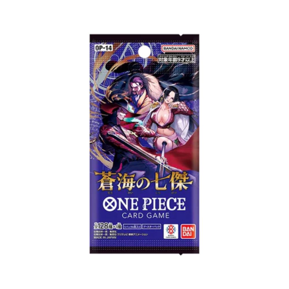 (Japanese) One Piece TCG: OP-14 “Seven Warlords of the Sea” Booster Pack