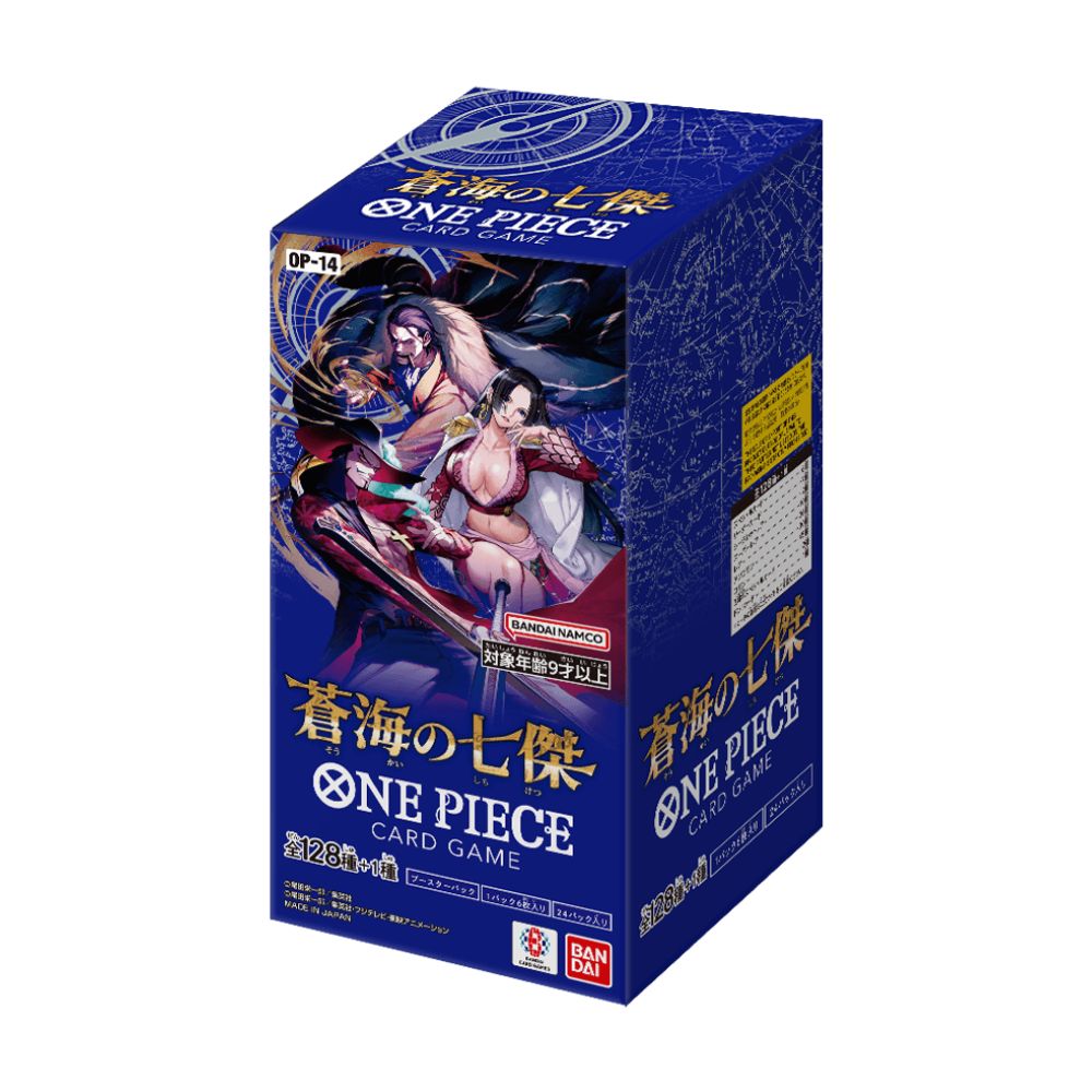 (Japanese) One Piece TCG: OP-14 “Seven Warlords of the Sea” Booster Box