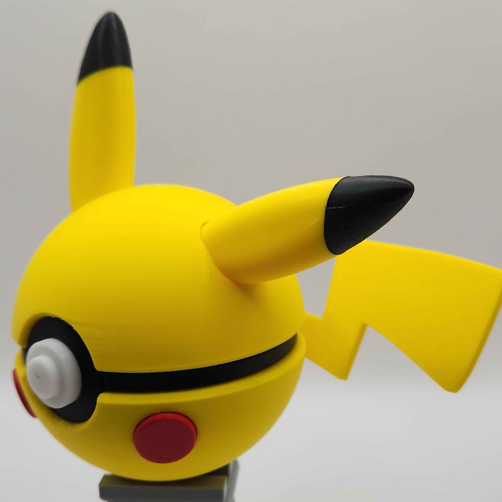 #0025 | Pikachu Inspired Capture Ball