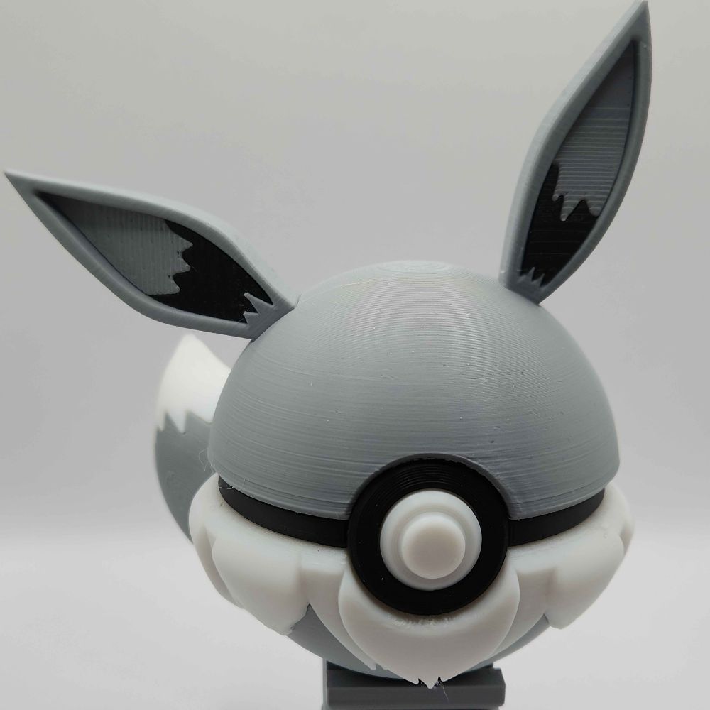 #0133 | Shiny Eevee Inspired Capture Ball