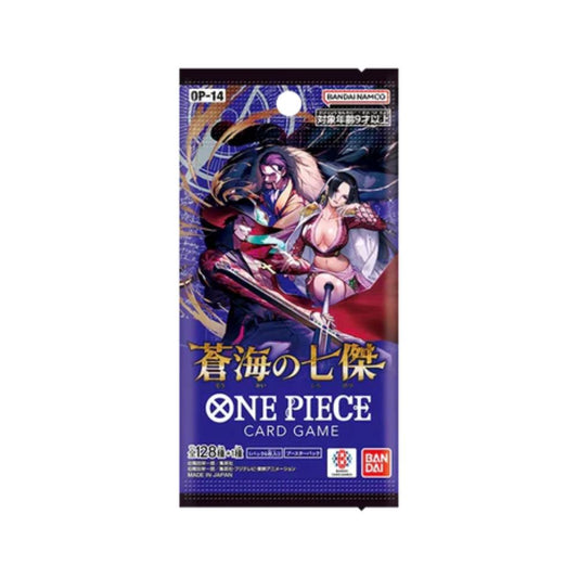(Japanese) One Piece TCG: OP-14 “Seven Warlords of the Sea” Booster Pack